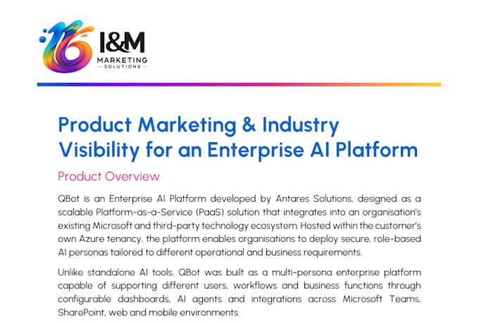 create an integrated marketing campaign
